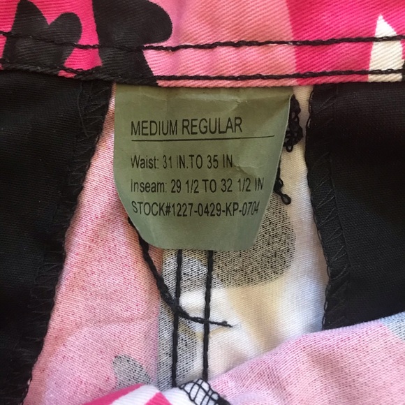 Authentic pink camo pants💕 - Picture 2 of 2